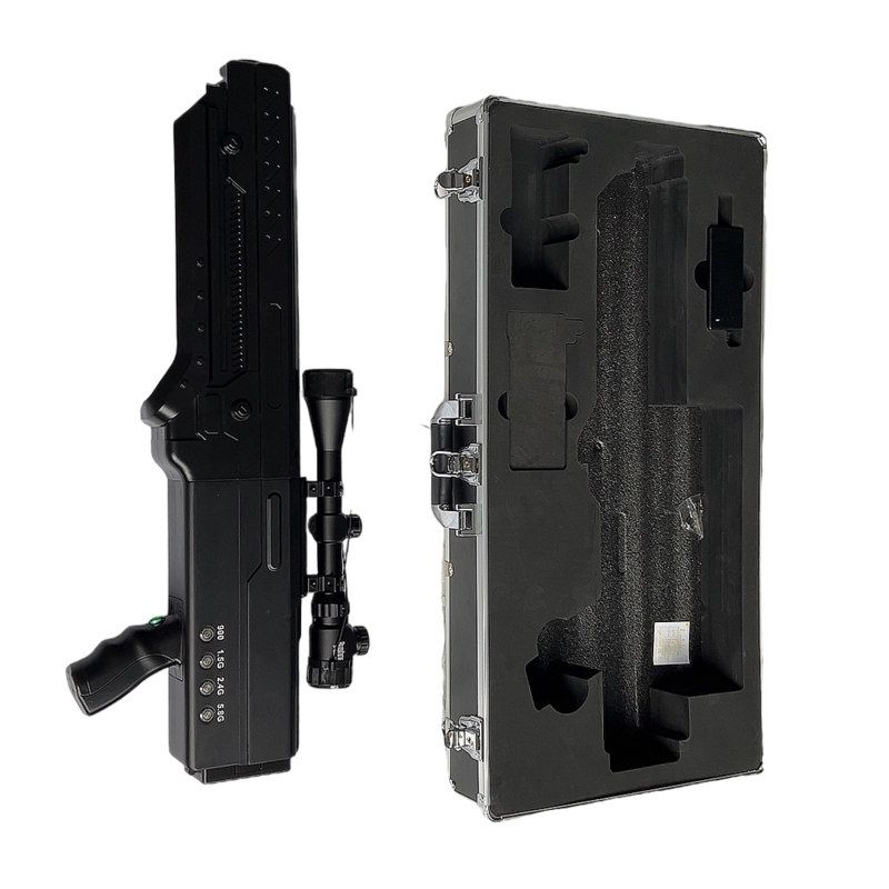  昆都仑手持便携式枪型低空防御反制四通道A型