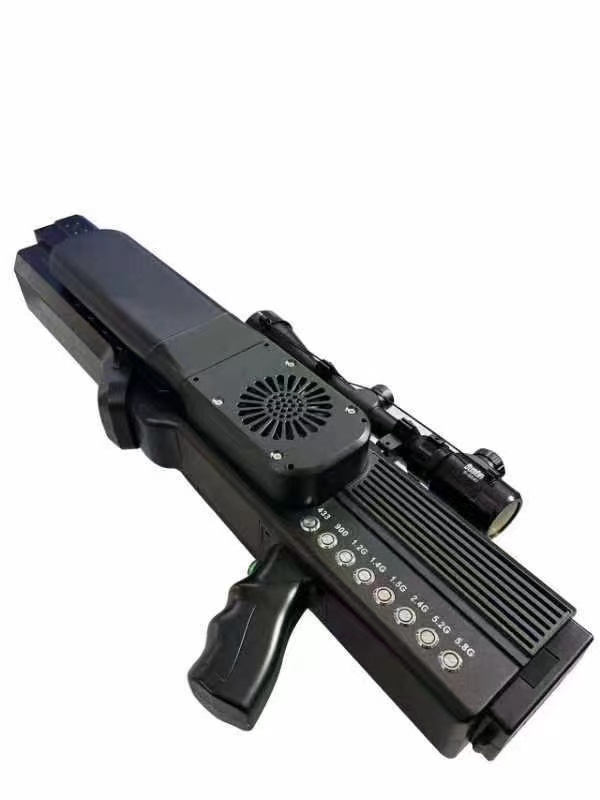  昆都仑手持便携式枪型低空防御反制八通道